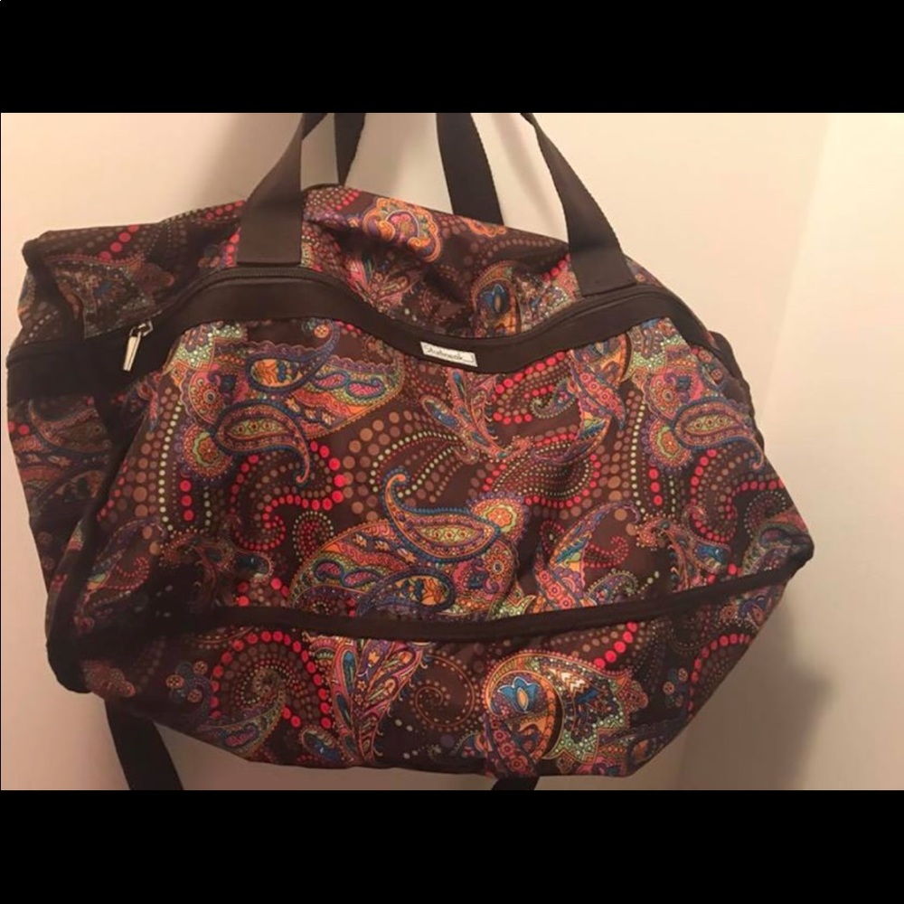 Large Paisley Weekender Bag